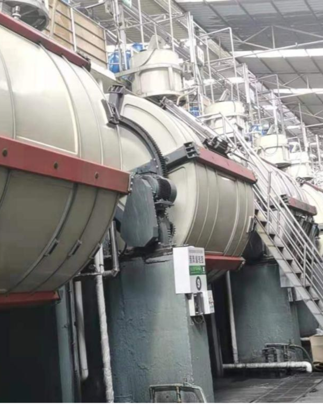 Tambor industrial PPH 2500×2000 mm | Especial para pieles exóticas