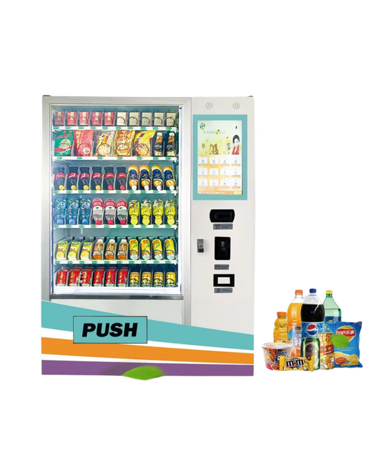 Máquina Expendedora de Snacks y Bebidas