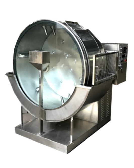 Tambor de Acero Inoxidable 316L Automático para Curtiduría