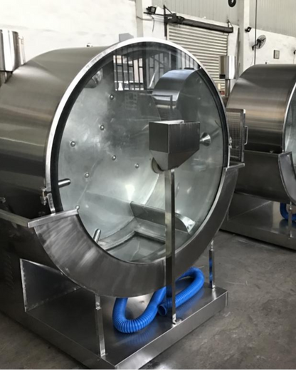 Tambor de Acero Inoxidable 316L Automático para Curtiduría
