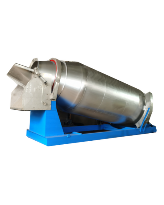 Tambor mezclador industrial de acero inoxidable DCH-165 | 16,500L