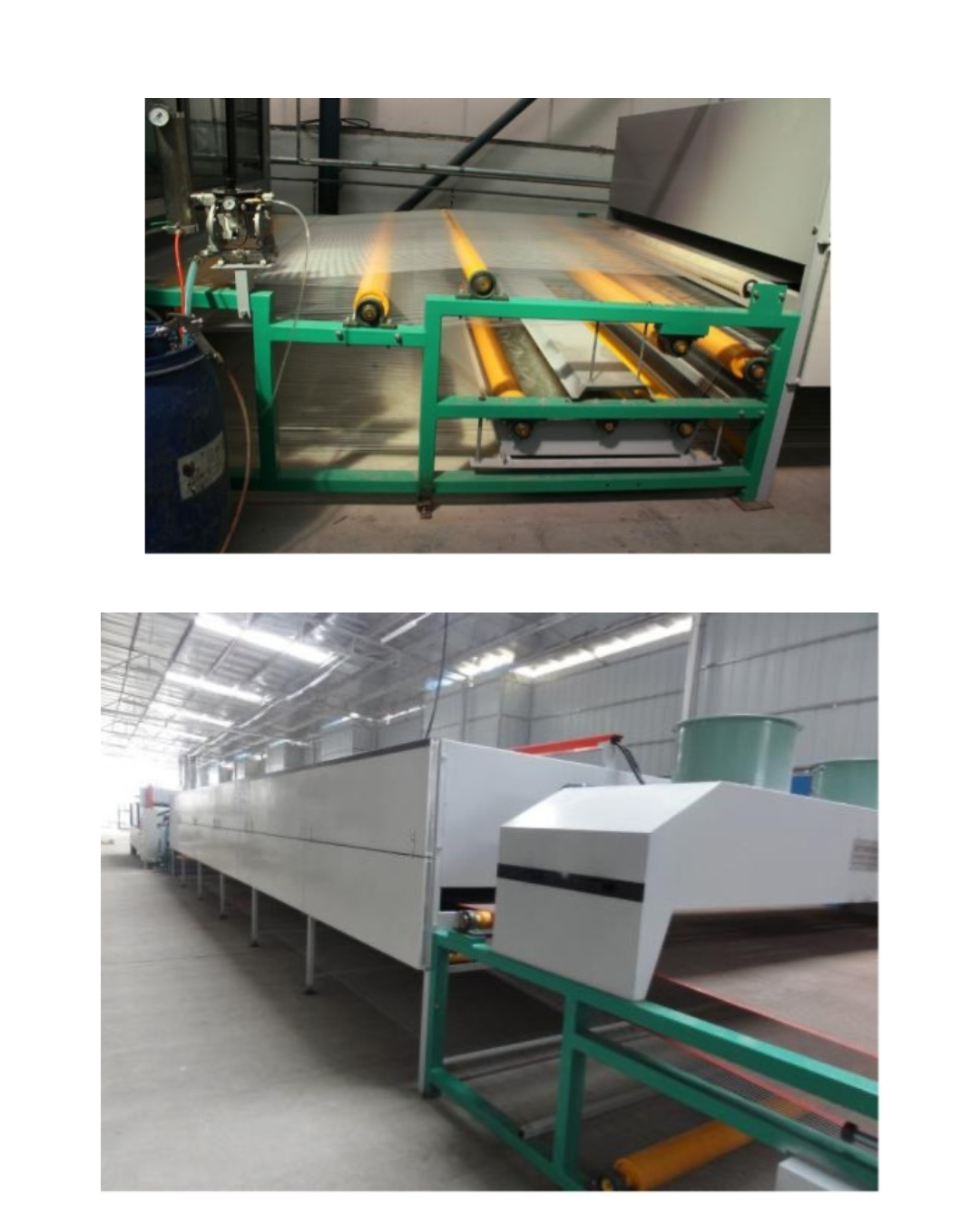 Máquina de Pulverización Automática 1800mm de Acero Inoxidable con Horno de Secado y Lavado de Alta Eficiencia