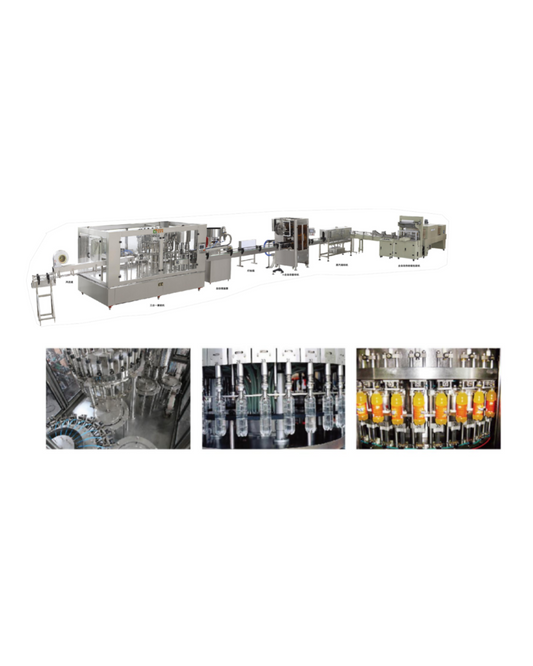 Línea de Producción Totalmente Automática 3 en 1 para Bebidas