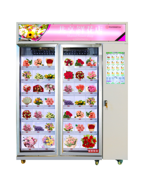 Máquina Expendedora de Flores con Sensor Inteligente